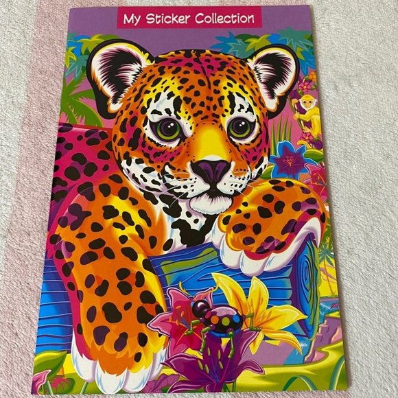 Lisa Frank Accessories - Lisa Frank Hunter Leopard Sticker Book